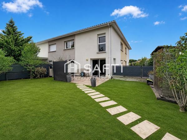 Duplex 83m2  3 chambres jardin et double garage