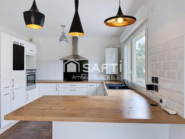 Duplex 83m2  3 chambres jardin et double garage