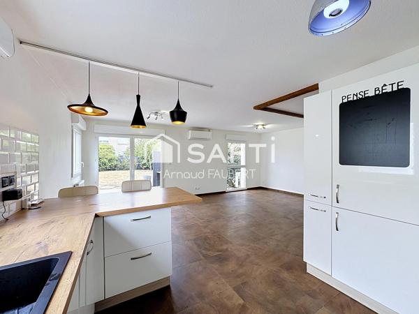 Duplex 83m2  3 chambres jardin et double garage