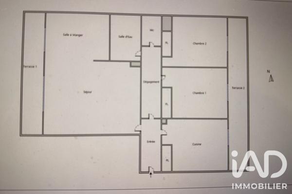 Appartement à vendre 4 pièces 79 m² Hyères