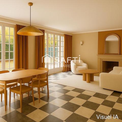 maison lumineuse vivable de plain-pied au coeur du très recherché quartier Saint-Lazare - Les Avenues