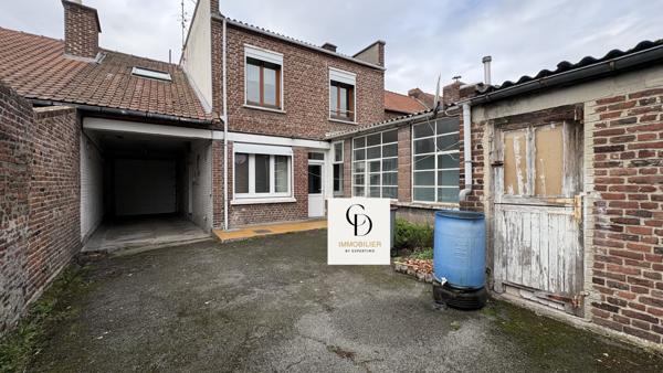 Courrières (62710) Maison familiale à rénover - plein centre - gros potentiel