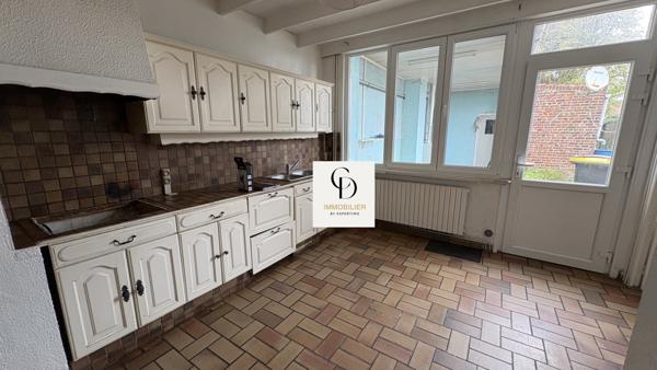 Courrières (62710) Maison familiale à rénover - plein centre - gros potentiel