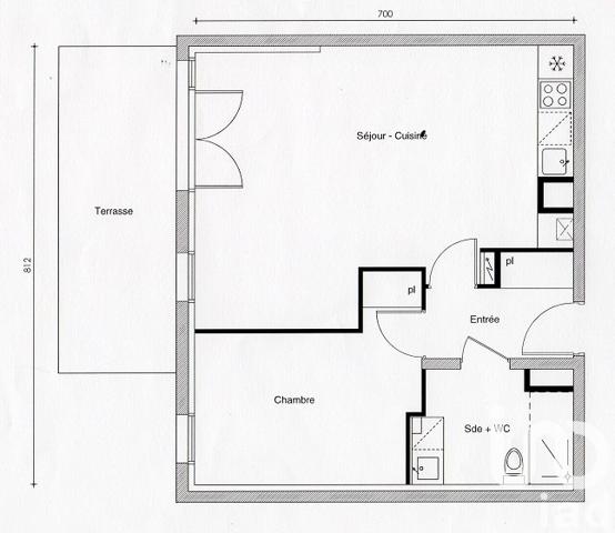 Appartement à vendre 3 pièces 54 m² Orvault