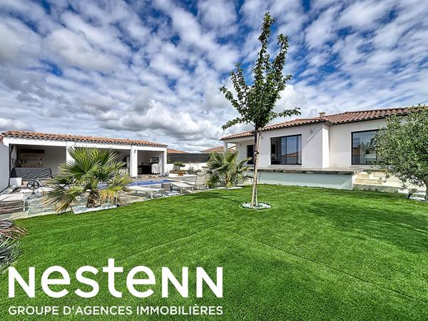 Lançon-de-Provence , Maison neuve plain-pied 118 m² | Prestations haut de gamme | Piscine & Poolhouse