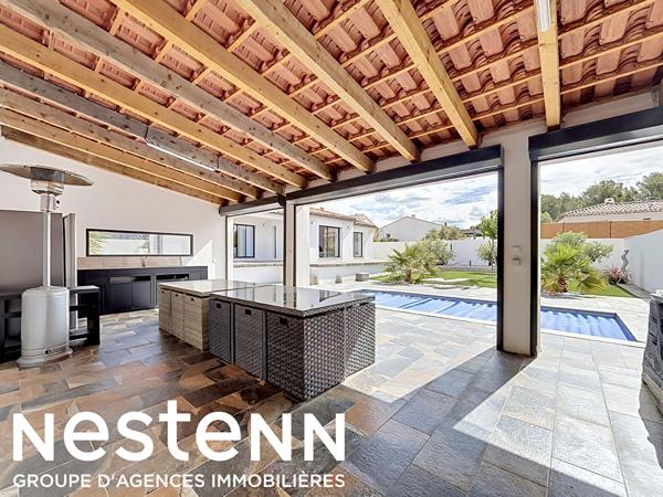 Lançon-de-Provence , Maison neuve plain-pied 118 m² | Prestations haut de gamme | Piscine & Poolhouse