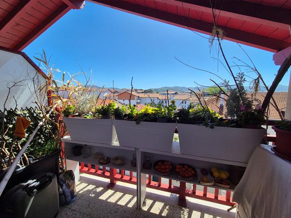 Hendaye ville, appartement T2 de 37m²
