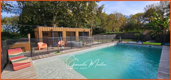 Coup de cœur assuré, piscine, studio indépendant