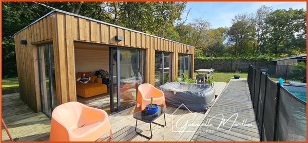 Coup de cœur assuré, piscine, studio indépendant