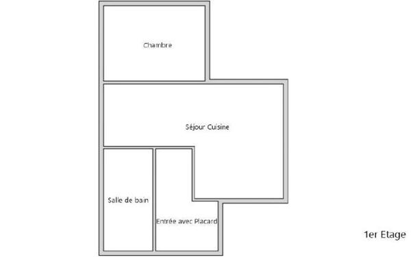 Appartement à vendre    2 pièces • 34 m2 Paris 11