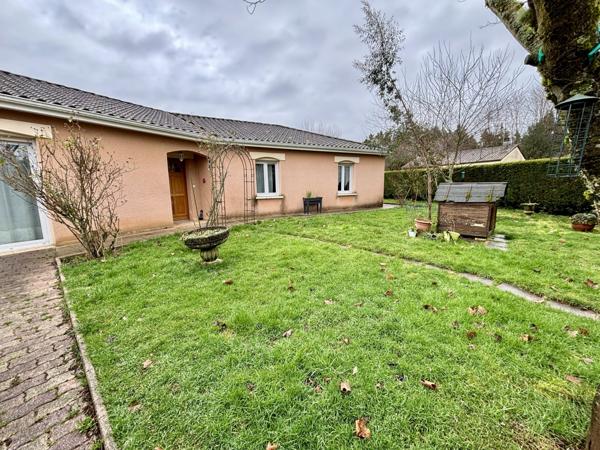 Maison de plain pied, 4 chambres, garage