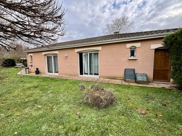 Maison de plain pied, 4 chambres, garage