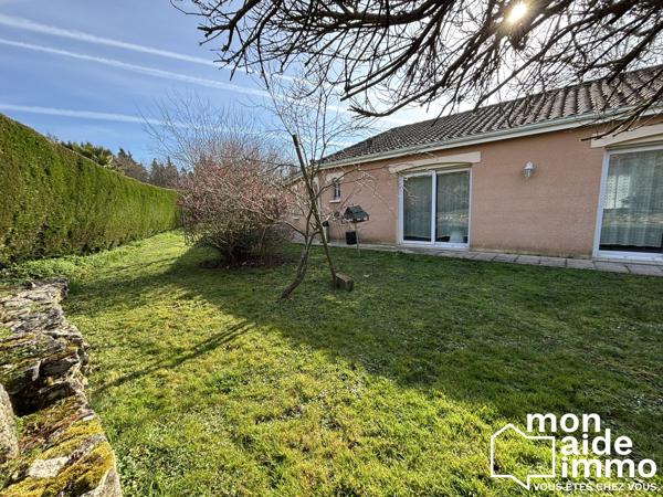 Maison de plain pied, 4 chambres, garage