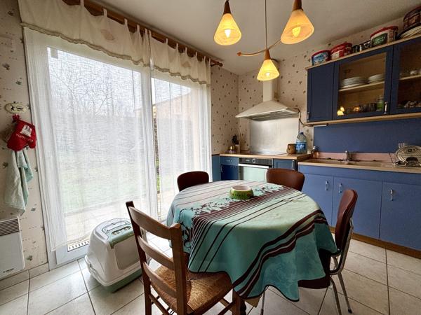 Maison de plain pied, 4 chambres, garage