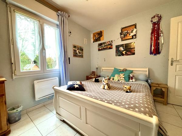 Maison de plain pied, 4 chambres, garage