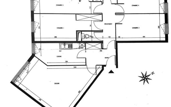 Appartement à vendre    5 pièces • 104 m2 Châtillon