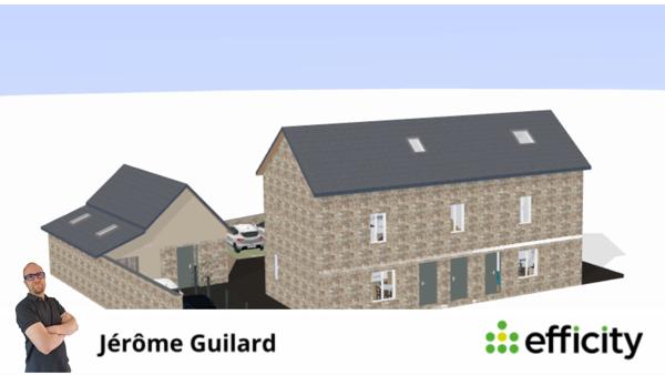 Appartement 2 pièces - 50 m² Exclusivité efficity