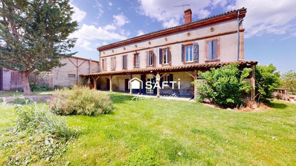 Ancienne ferme avec dépendances sur 1,5 ha