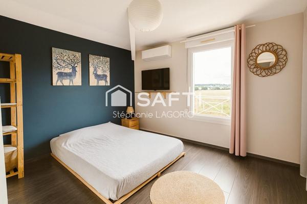 Duplex T3 71 m² avec jardin, terrasse bois et garage