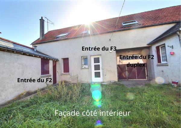 Immeuble 129m² à vendre Angerville 91670 190000€ - Micro.immo