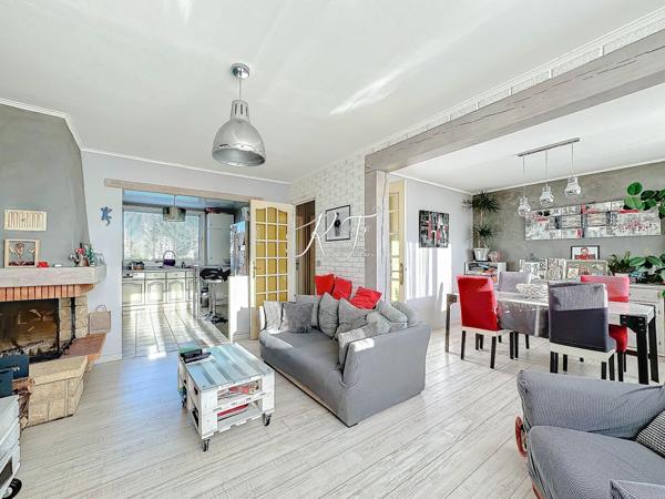 Maison individuelle avec 3 chambres et grand terrain