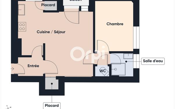 Appartement à vendre    2 pièces • 37,23 m2 Meudon