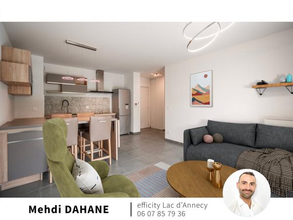 Appartement 3 pièces - 56 m² Exclusivité efficity