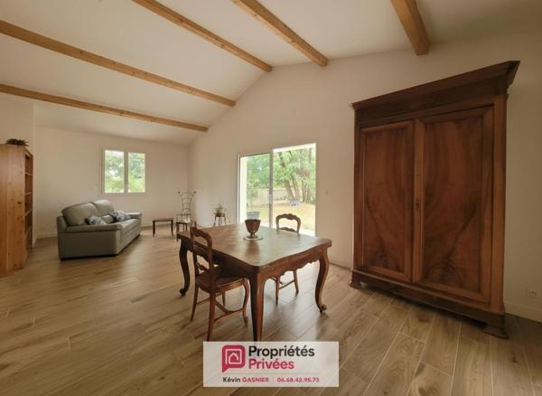 SAINT SATURNIN (16290) : Pavillon récent de 116m2 + garage et carport