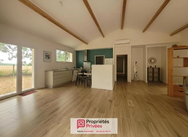 SAINT SATURNIN (16290) : Pavillon récent de 116m2 + garage et carport