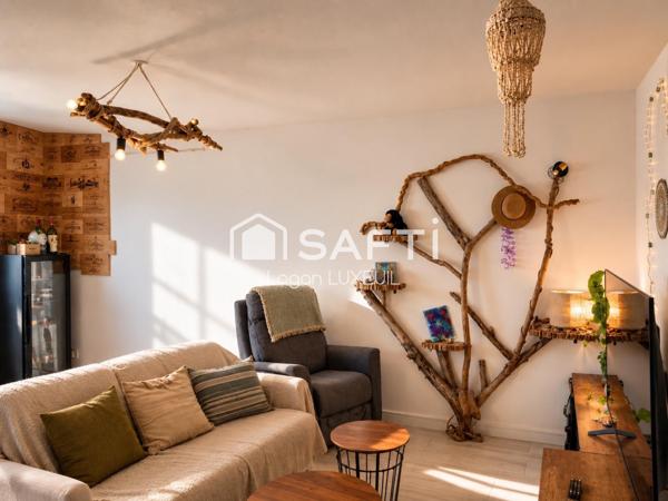 Appartement - T2 avec jardin, vendu entièrement équipé