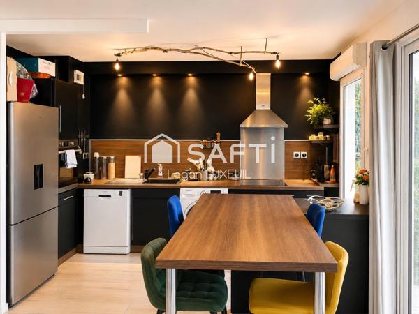 Appartement - T2 avec jardin, vendu entièrement équipé