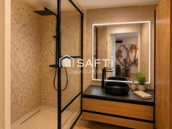 Appartement - T2 avec jardin, vendu entièrement équipé