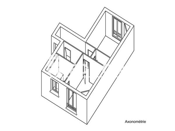 Location Appartement 2 pièces 37.44 m² - 181 RUE P.JOIGNEAUX La Garenne Colombes 92250