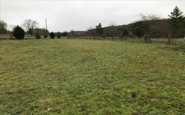 Terrain à vendre |  Paussac-et-Saint-Vivien |  1162 m²