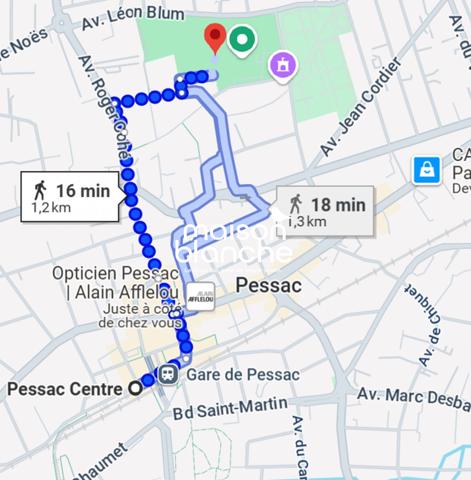 Appartement avec terrasses , parking et cave  en vente à Pessac Bellegrave avec B2P IMMOBILIER