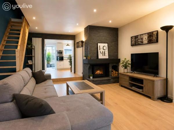 ANGERS – AVENUE VICTOR CHÂTENAY – MAISON 90 M² AVEC JARDIN – DPE C
