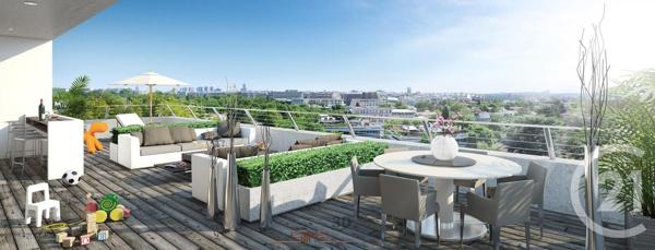 Appartement F4 à vendre  4 pièces - 89,69 m 2   IVRY SUR SEINE  - 94