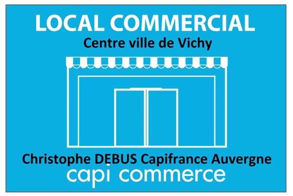 Murs commerciaux à vendre VICHY hyper centre ville (03)