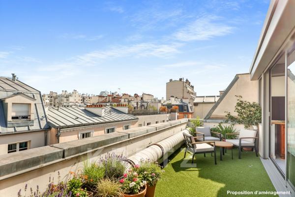 Paris 15 ème – Duplex avec terrasses - rooftop possible