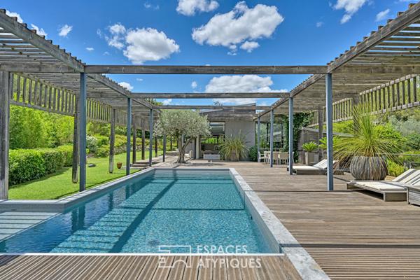 Magnifique contemporaine aux portes nord de Montpellier