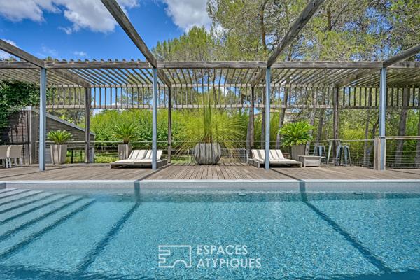 Magnifique contemporaine aux portes nord de Montpellier