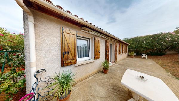 Maison plain pied avec jardin et garage à Carcassonne