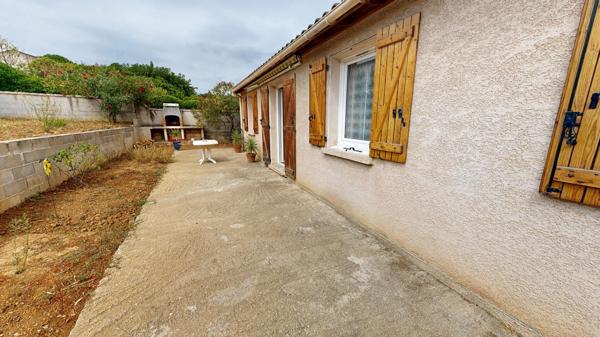 Maison plain pied avec jardin et garage à Carcassonne