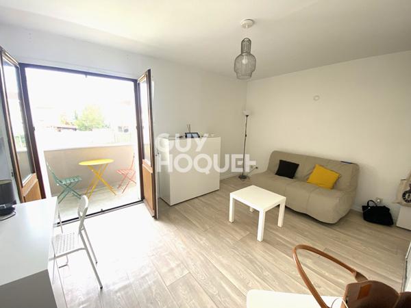 RANGUEIL - Appartement T1 meublé TERRASSE + 1 PLACE DE PARKING + CAVE
