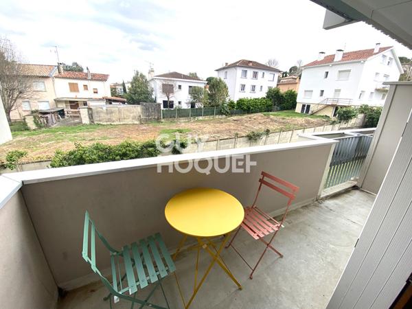 RANGUEIL - Appartement T1 meublé TERRASSE + 1 PLACE DE PARKING + CAVE