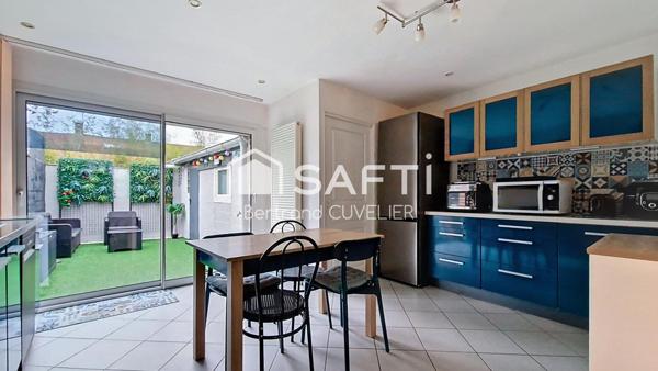 Charmante maison flamande rénovée, 78 m², 2 grandes chambres et terrasse