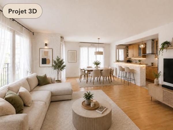 Appartement à vendre 390 000 € Saint-Cyr-l'École 4 p 76,9 m² DPE D