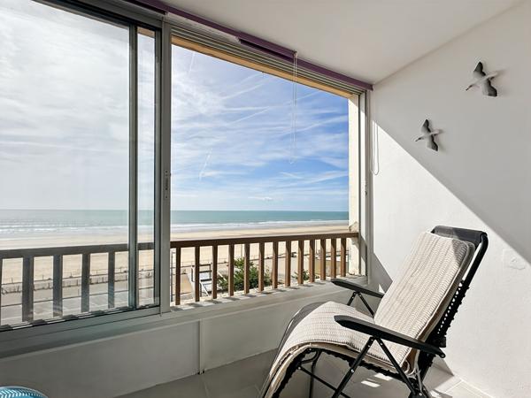 Appartement rénové face à l'océan