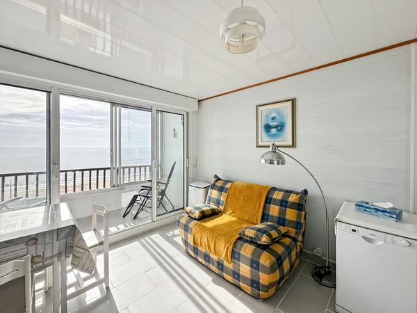 Appartement rénové face à l'océan