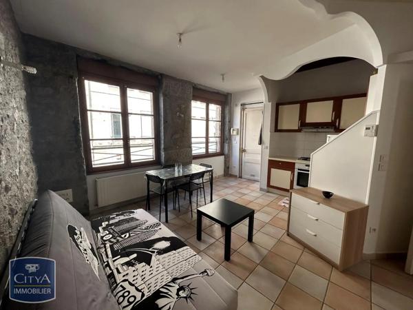 Appartement à louer 1 pièce 27m² Saint-Étienne (42100)